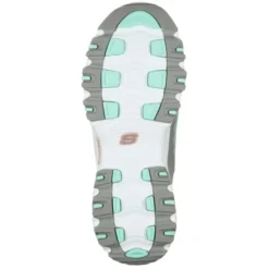 SKECHERS Women's D'Lites - Sparkling Rain Sneaker -Skechers 2073104 004 alt4