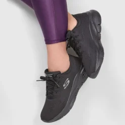 SKECHERS Women's Arch Fit - Big Appeal Shoe, Wide -Skechers 2074305 001 alt5