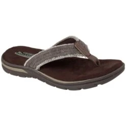 Front Page 11 SKECHERS Men's Relaxed Fit Supreme Bosnia Sandals
