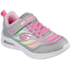 SKECHERS Girls' Microspec Max - Airy Color Shoes