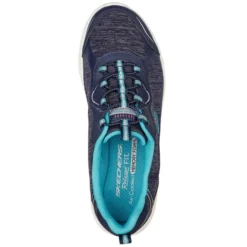 SKECHERS Women's Relaxed Fit: D'Lux Comfort - Sunny Oasis Shoe -Skechers 2080758 402 alt3