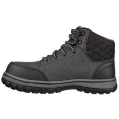 SKECHERS Women's Work: McColl Comp Toe Work Boots 8 SKECHERS Women's Work: McColl Comp Toe Work Boots -Skechers 2082960 001 alt2