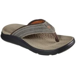 Front Page 15 SKECHERS Men's Relaxed Fit: Sargo - Point Vista Sandals