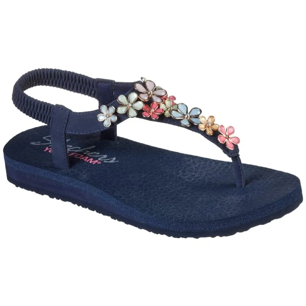 SKECHERS Women's Meditation - Glass Daisy Sandals 1 SKECHERS Women's Meditation - Glass Daisy Sandals