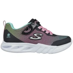 SKECHERS Girls' S Lights: Flicker Flash Shoes 8 SKECHERS Girls' S Lights: Flicker Flash Shoes -Skechers 2085593 001 alt2
