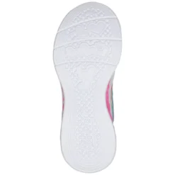 SKECHERS Girls' Flutter Heart Lights - Groovy Swirl Shoes -Skechers 2090306 508 alt5
